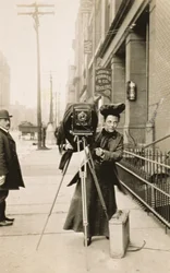 Fotografa Jessie Tarbox Beals, c.1902